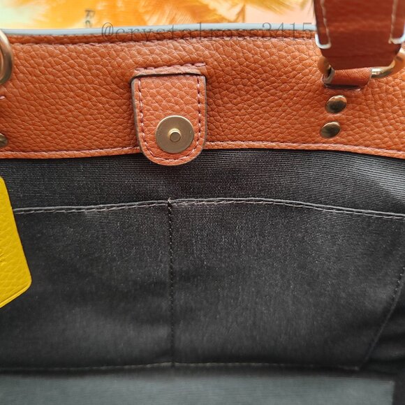 Coach Brown Snoopy and Woodstock Tote - Picture 8 of 11